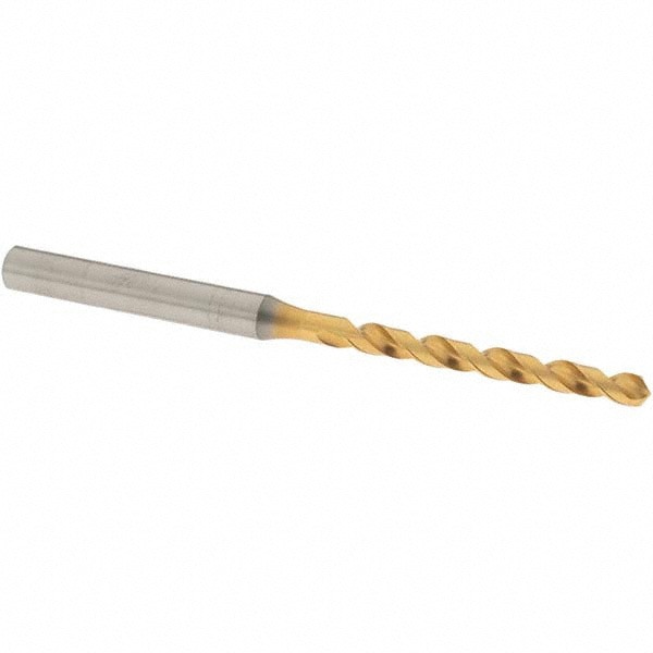 Jobber Length Drill Bit: 4.06 mm Dia, 12
