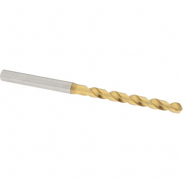Jobber Length Drill Bit: #7 (0.2010) Dia, 120 deg, Vanadium High Speed Steel