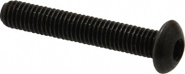 M5x0.80 30mm Length Under Head Hex Socket Drive Button Socket Cap Screw