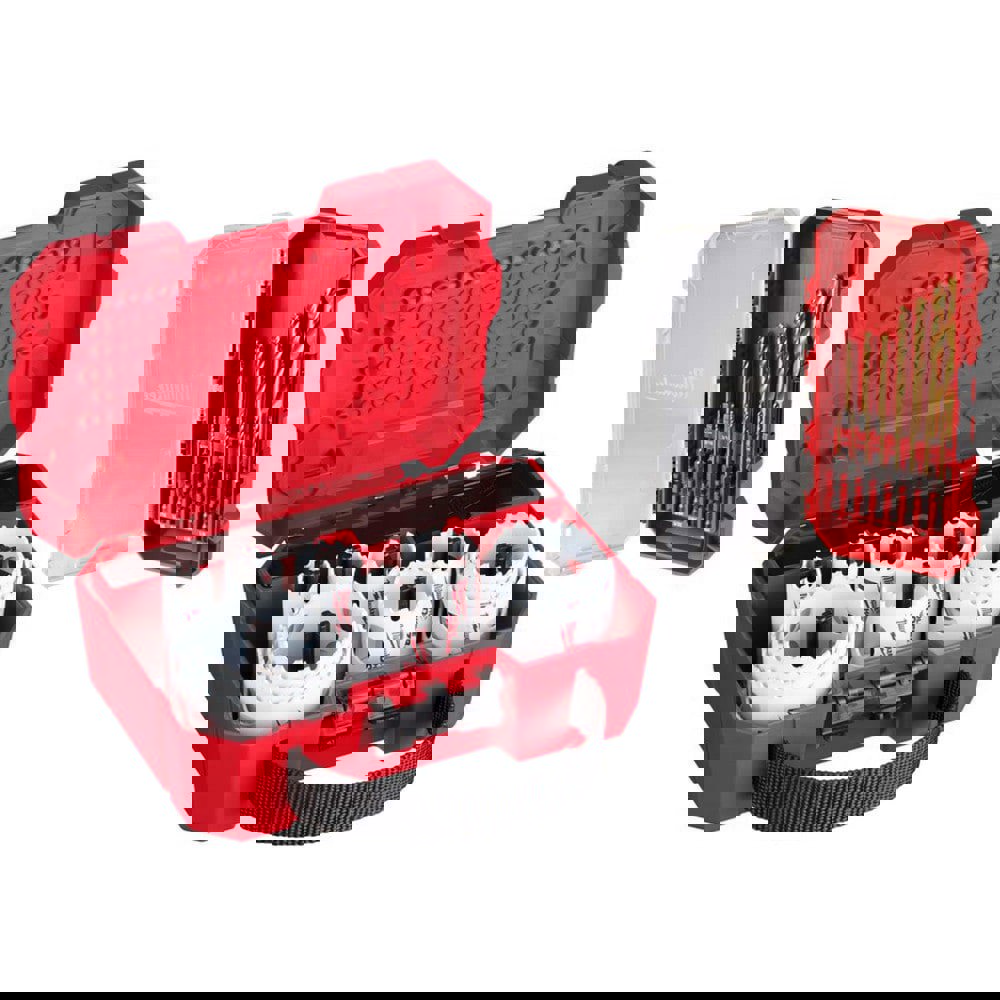 Hole Saw Kits; Minimum Saw Diameter (Decimal Inch): 3/4 ; Maximum Saw Diameter (Decimal Inch): 2-1/2 ; Number of Hole Saws: 11 ; Maximum Cutting Depth: 1.625 ; Cutting Edge Style: Toothed ; Material: Bi-Metal