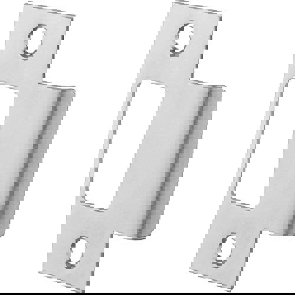 Strikes; Type: T-Strike ; Length (Inch): 5 ; Width (Inch): 5 ; Material: Brass ; Finish Coating: Satin Chrome