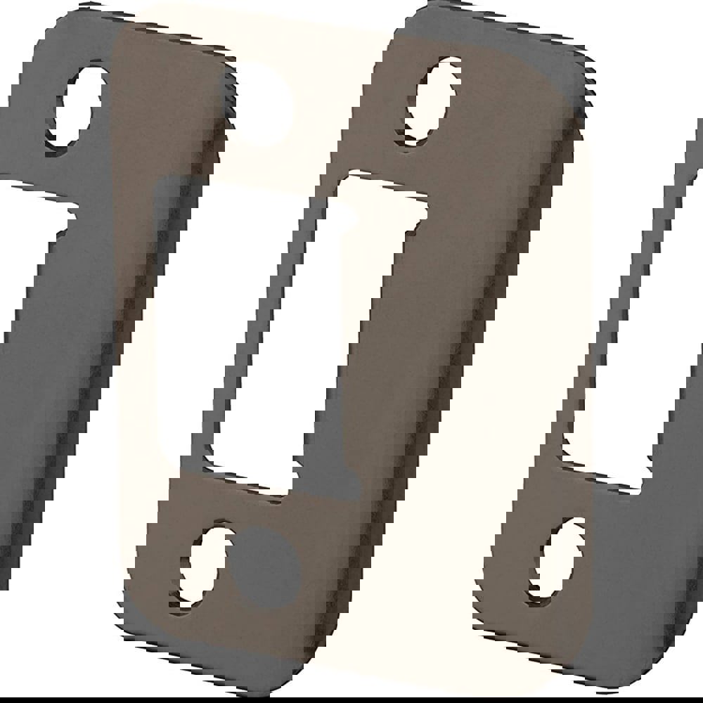 Strikes; Type: Full Lip Strike with Anti-Rattle Tab ; Length (Inch): 5 ; Width (Inch): 5 ; Material: Brass ; Finish Coating: Oil-Rubbed Bronze