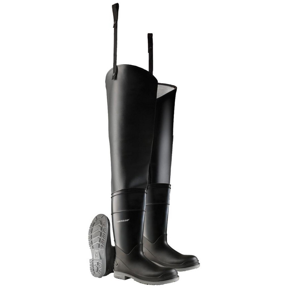 Hip & Chest Waders; Footwear Style: Wader ; Wader Type: Hip Wader ; Toe Type: Plain ; Gender: Men ; Men's Size: 9 ; MKTestPIMAttribute: Black