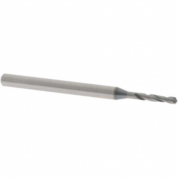 Screw Machine Length Drill Bit: #52 (0.0635) Dia, 130 deg, Powdered Metal