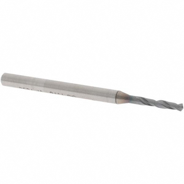 Screw Machine Length Drill Bit: #50 (0.0700) Dia, 130 deg, Powdered Metal