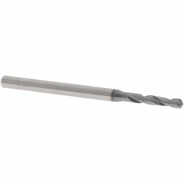 Screw Machine Length Drill Bit: #43 (0.0890) Dia, 130 deg, Powdered Metal