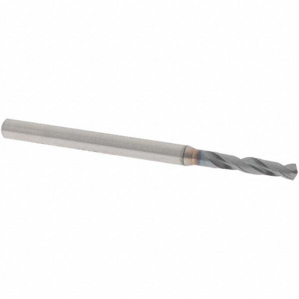 Screw Machine Length Drill Bit: #42 (0.0935) Dia, 130 deg, Powdered Metal