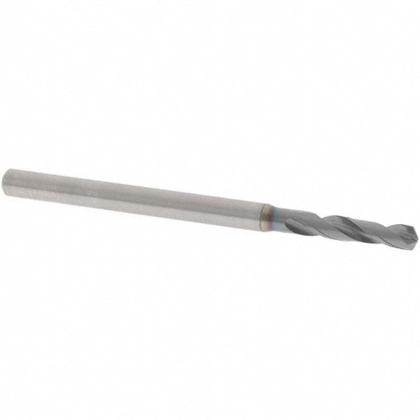 Screw Machine Length Drill Bit: #39 (0.0995) Dia, 130 deg, Powdered Metal