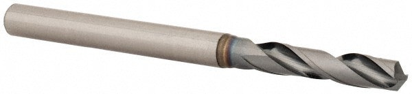 Screw Machine Length Drill Bit: #28 (0.1405) Dia, 130 deg, Powdered Metal