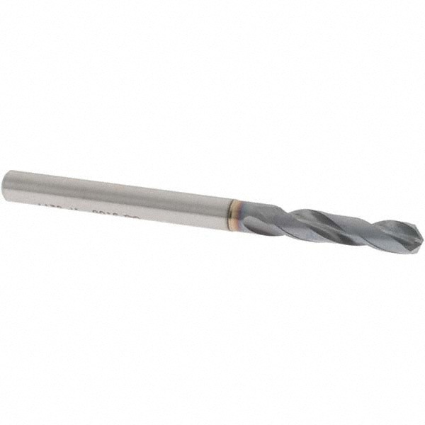 Screw Machine Length Drill Bit: #24 (0.1520) Dia, 130 deg, Powdered Metal