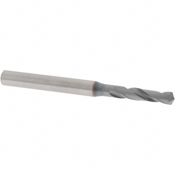 Screw Machine Length Drill Bit: #14 (0.1819) Dia, 130 deg, Powdered Metal