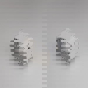 Line Set Cover SJ Coupler 100 (4 in.) in White