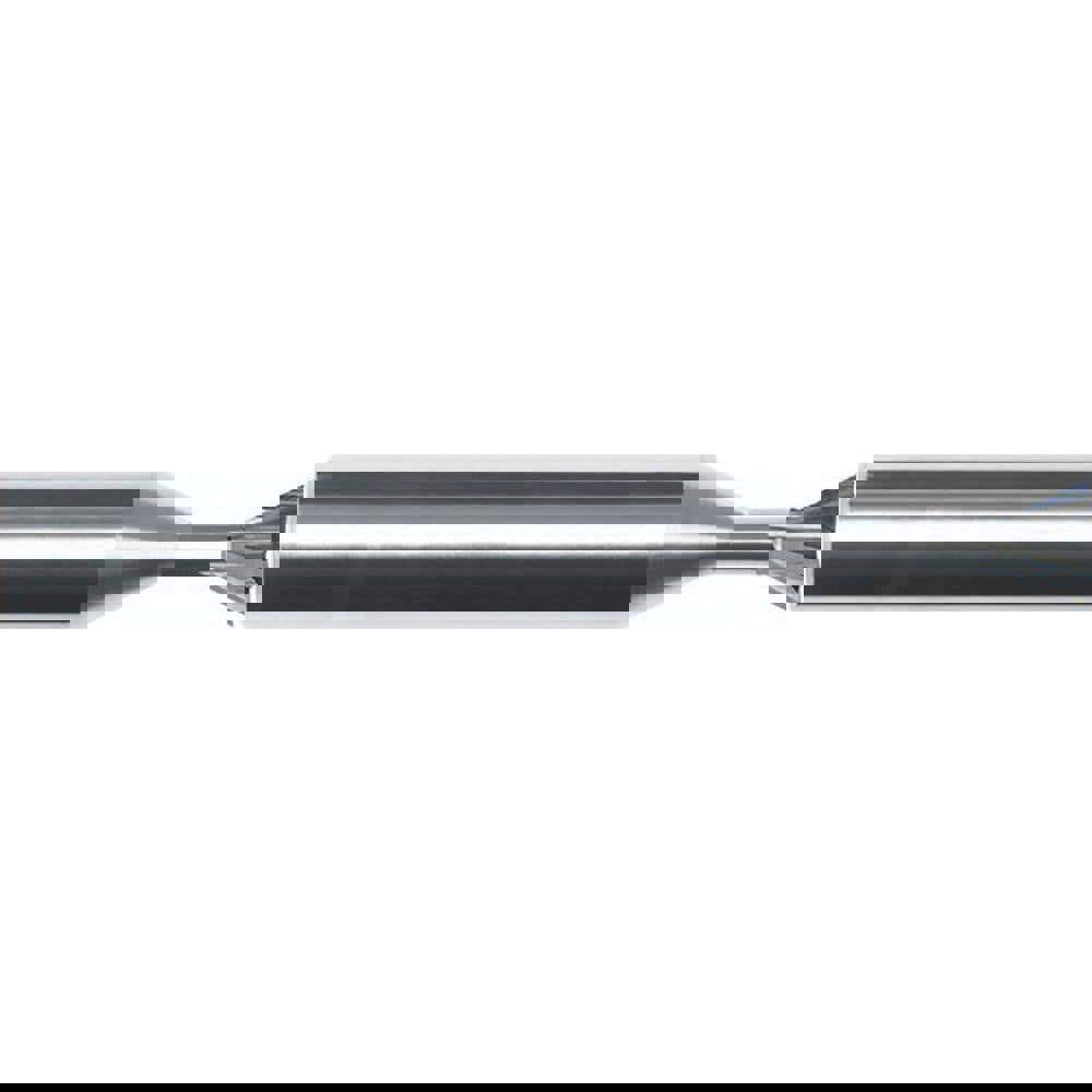 Dovetail Cutters; Included Angle: 60 ; Cutter Diameter (Inch): 3/4 ; Cutter Diameter (Decimal Inch): 0.7500 ; Cutting Width (Decimal Inch): 0.3800 ; Cutter Material: Solid Carbide ; Weldon Flat: No