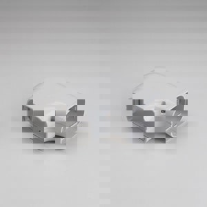 Line Set Cover SK 90 Flat ELL 100 (4 in.) in White