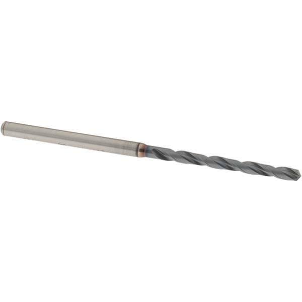 Jobber Length Drill Bit: #40 (0.0980) Dia, 130 deg, Powdered Metal