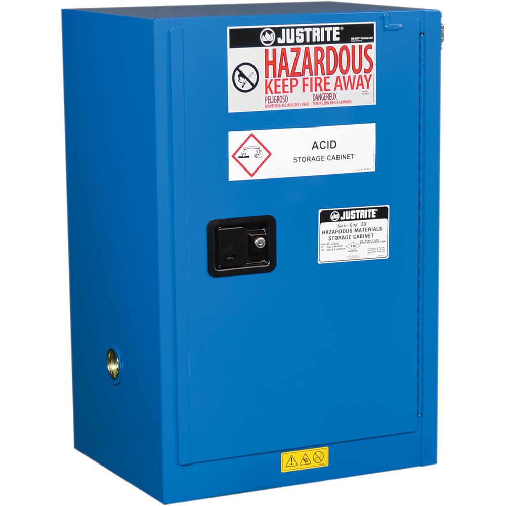 Standard Cabinet: Self-Closing, 1 Shelf, Blue