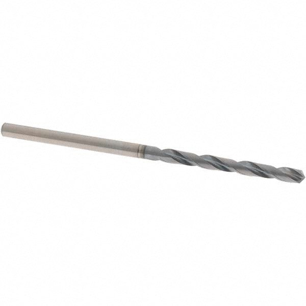 Jobber Length Drill Bit: #32 (0.1160) Dia, 130 deg, Powdered Metal