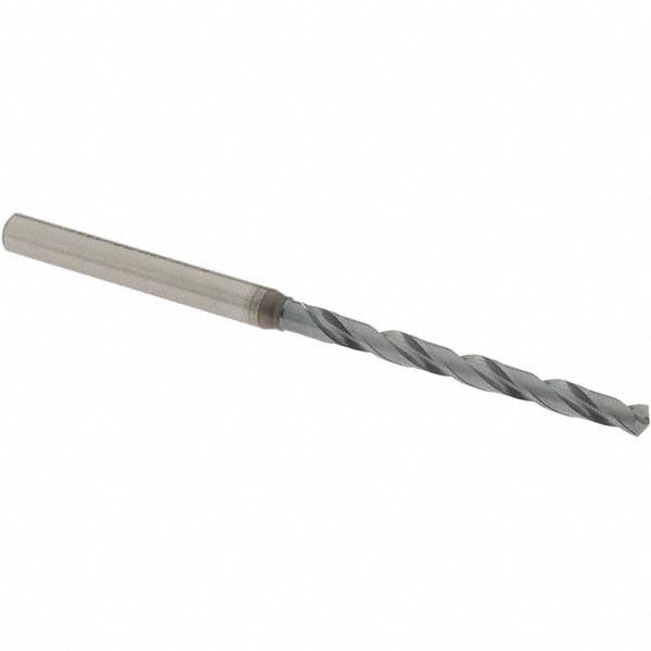 Jobber Length Drill Bit: #31 (0.1200) Dia, 130 deg, Powdered Metal