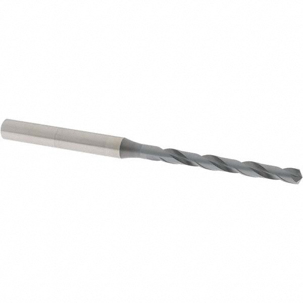 Jobber Length Drill Bit: #20 (0.1610) Dia, 130 deg, Powdered Metal