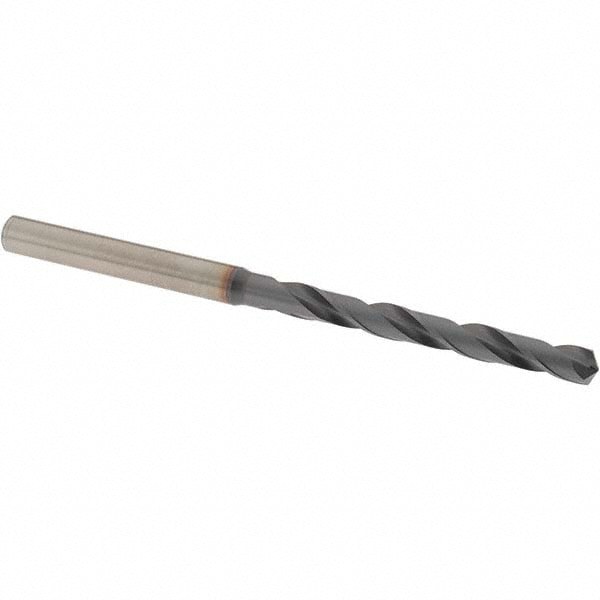 Jobber Length Drill Bit: #5 (0.2055) Dia, 130 deg, Powdered Metal