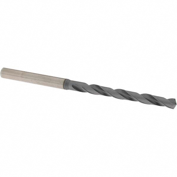 Jobber Length Drill Bit: #4 (0.2090) Dia, 130 deg, Powdered Metal