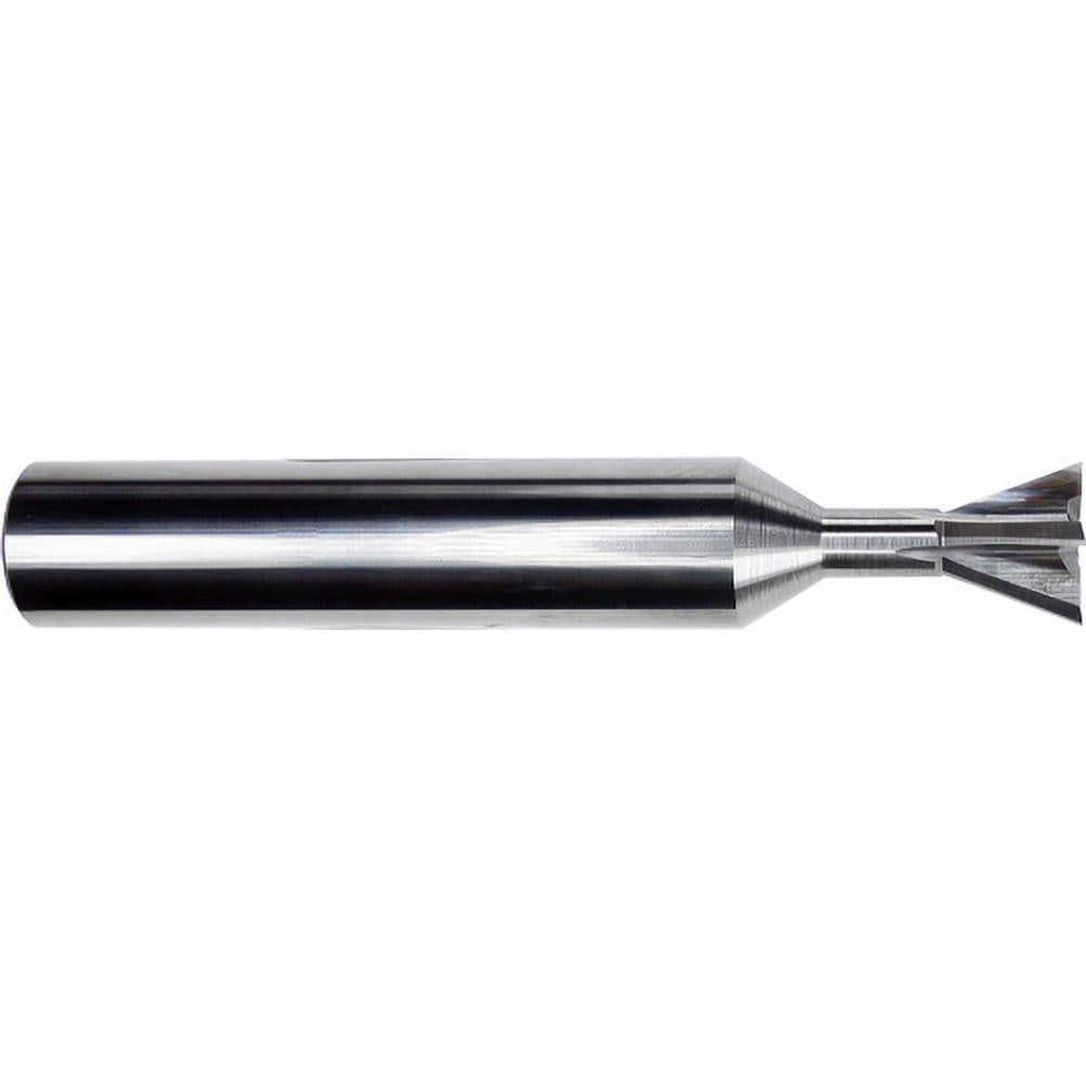 Dovetail Cutters; Included Angle: 40 ; Cutter Diameter (Inch): 5/16 ; Cutter Diameter (Decimal Inch): 0.3125 ; Cutting Width (Decimal Inch): 0.2500 ; Cutting Width (Inch): 1/4 ; Cutter Material: Solid Carbide