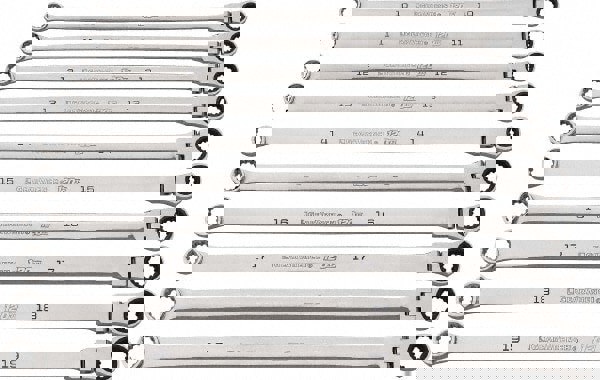 Ratcheting Flexhead Combination Wrench Set: 10 Pc, 10 mm 11 mm 12 mm 13 mm 14 mm 15 mm 16 mm 17 mm 18 mm & 19 mm Wrench, Metric