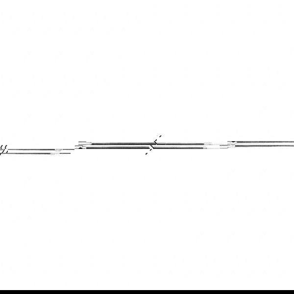 Power Grinder, Buffer & Sander Parts; Product Type: Flexible Shaft Replacement Core ; For Use With: RUER flexible shaft drive ; Overall Length (mm): 1329 ; Material: Steel ; UNSPSC Code: 27112800