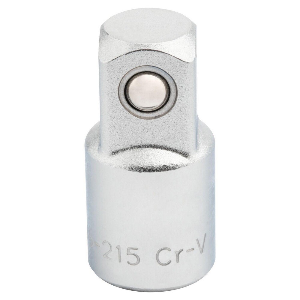 Socket Adapters & Universal Joints; Adapter Type: Drive ; Male Size: 1/2 ; Female Size: 3/8 ; Male Drive Style: Hex ; Overall Length (Inch): 1-7/16 ; Female Drive Style: Hex