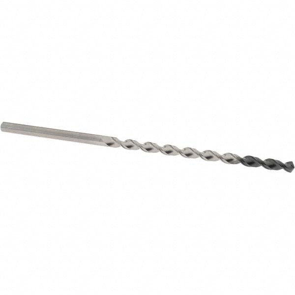 Extra Length Drill Bit: 6 mm Dia, 120 &deg; Point, Cobalt