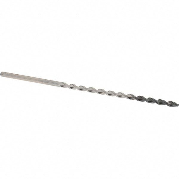 Extra Length Drill Bit: 4 mm Dia, 120 &deg; Point, Cobalt