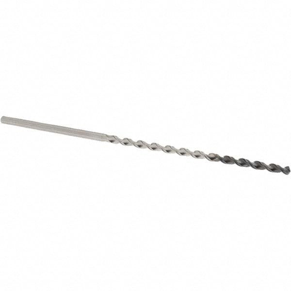 Extra Length Drill Bit: 4.1 mm Dia, 120 &deg; Point, Cobalt