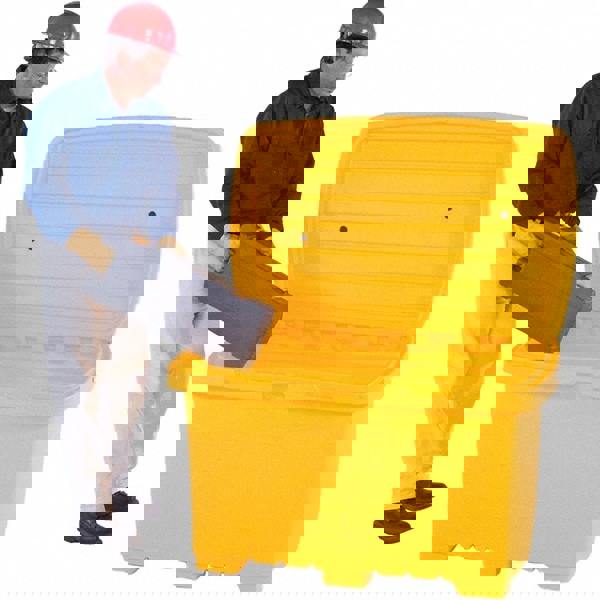 Polyethylene Storage Tote: 350 lb Capacity