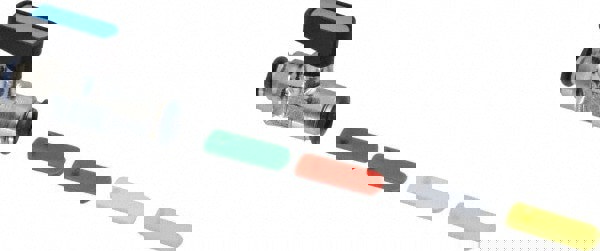 Miniature Manual Ball Valve: 1/4