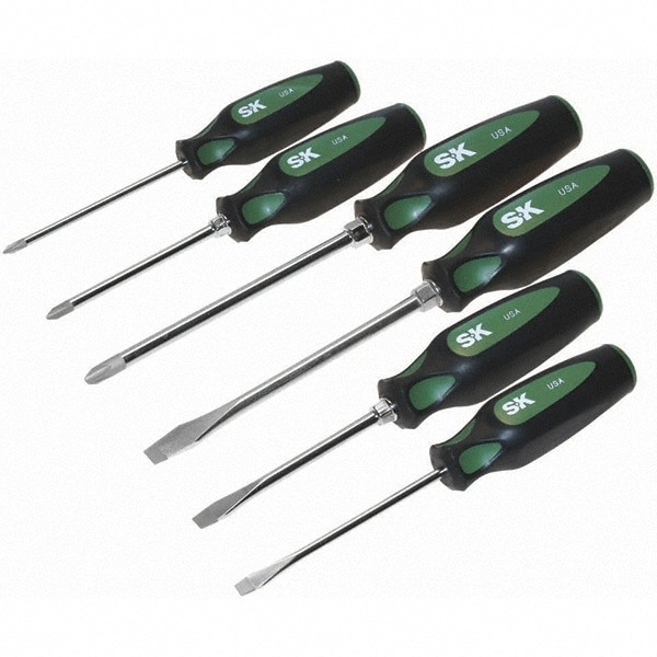 Screwdriver Set: 6 Pc
