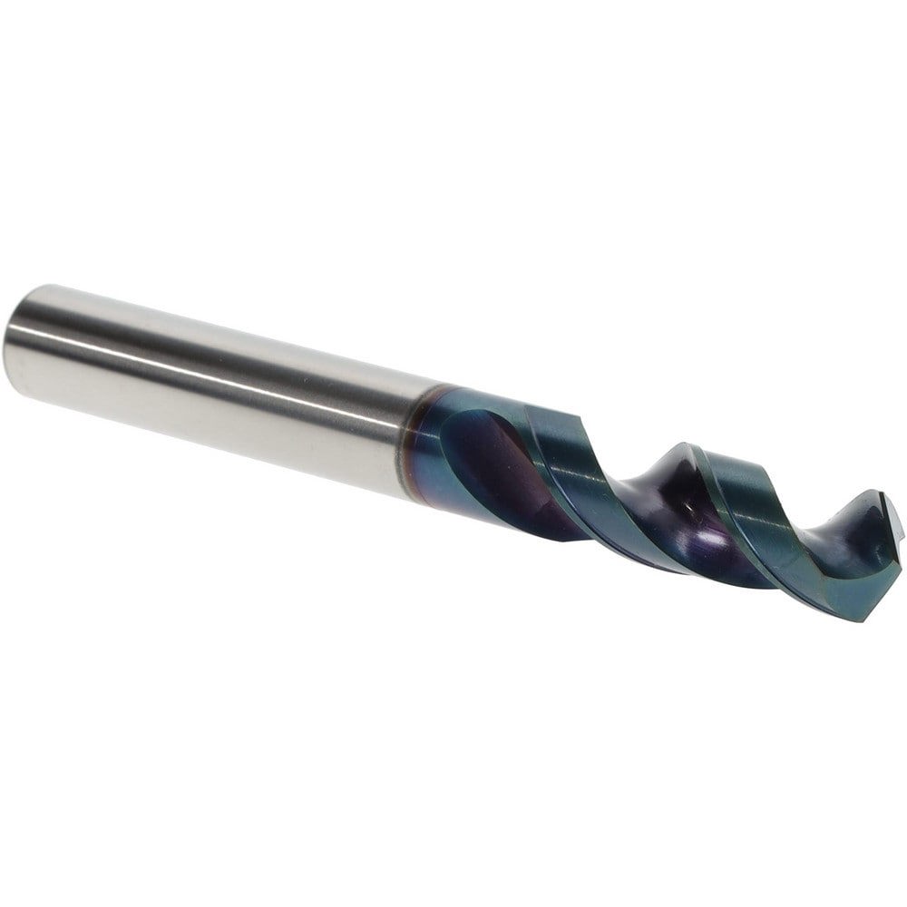 Screw Machine Length Drill Bit: 10.00 mm Dia, 120 deg Point, High-Speed Steel