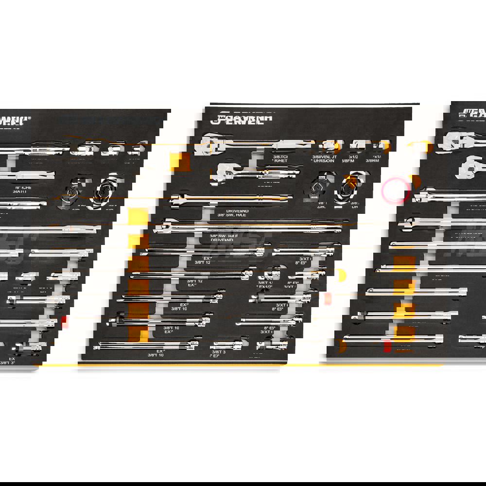 Combination Hand Tool Set: 21 Pc, Mechanic's Tool Set