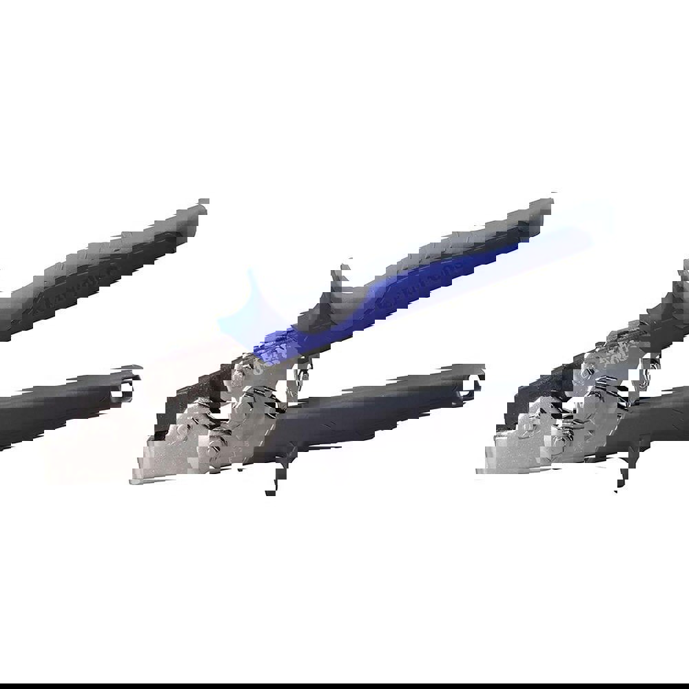 Seamers & Crimpers For HVAC; Notch Angle: 0 ; Notch Depth: 1 ; Features: Self Opening Tool Latch ; Jaw Depth: 1.0000 ; Jaw Width: 0.375in ; Material: Steel