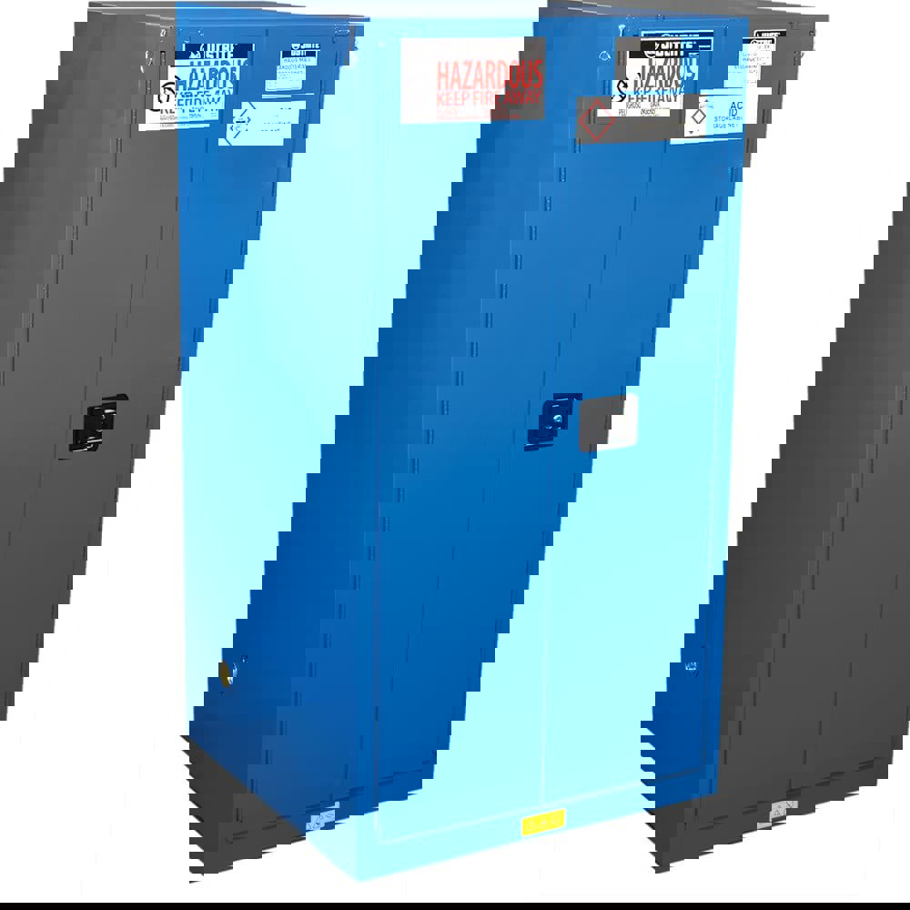 Standard Cabinet: Self-Closing, 2 Shelves, Blue