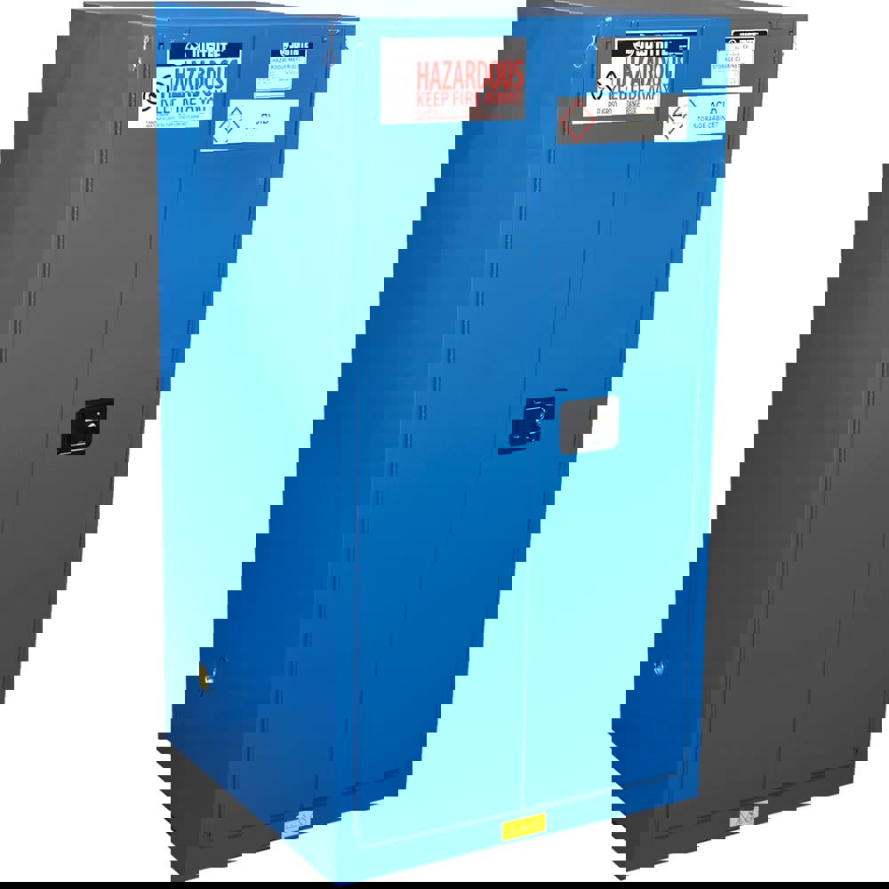 Standard Cabinet: Self-Closing, 2 Shelves, Blue