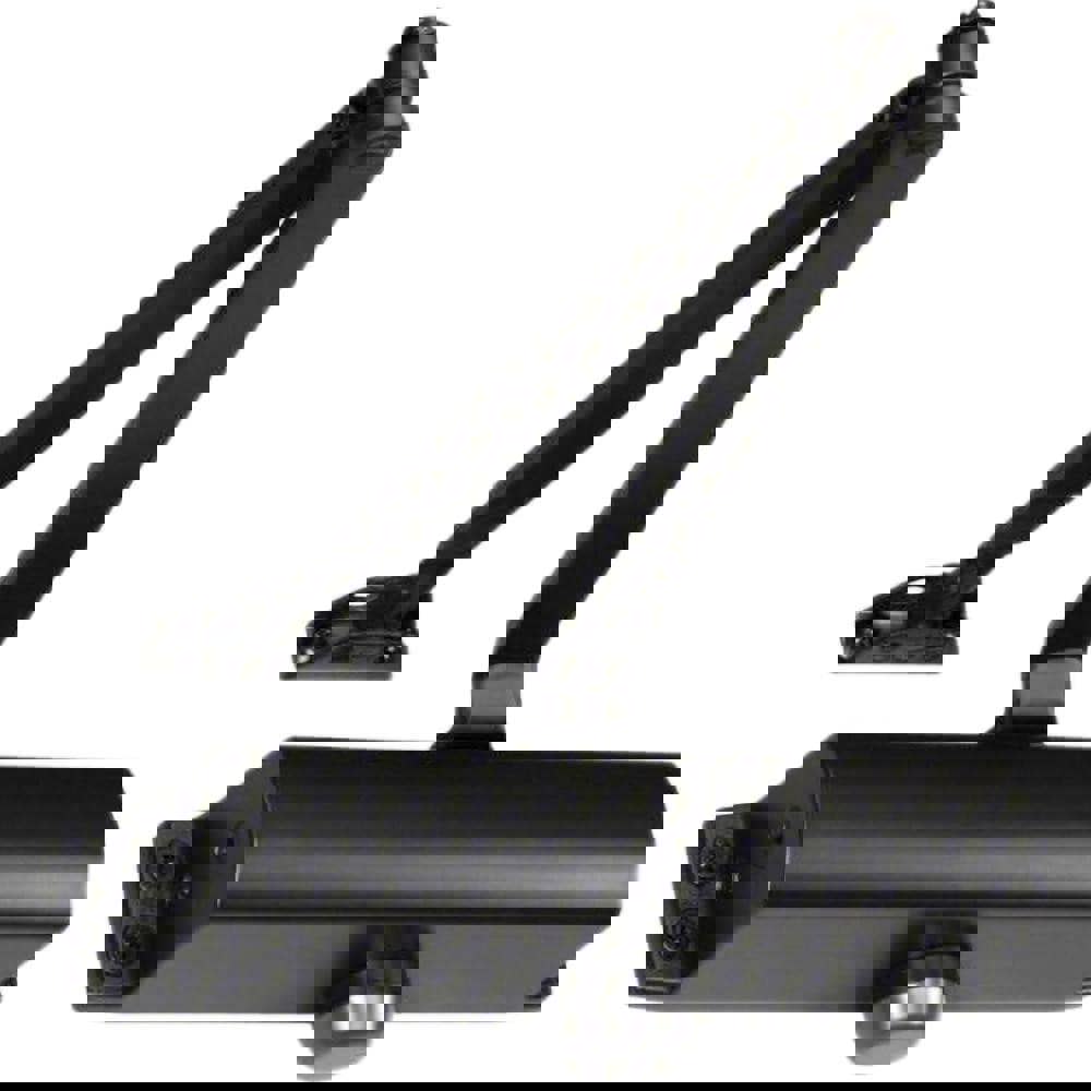 Manual Dampers; Damper Type: Door Closer ; Arm Type: Tri-Pack ; Power Type: Hydraulic ; Closer Body Length: 9.8 (Decimal Inch); Arm Material: Cast Aluminum ; Operation Type: Manual