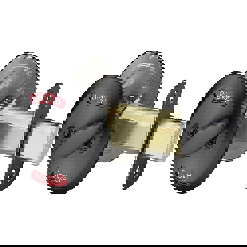 Deadbolts; Deadbolt Type: Deadbolt ; Lock Type: Indicator ; Key Type: Non Keyed ; Mount Type: Surface ; Material: Brass ; Minimum Door Thickness: 1.75in