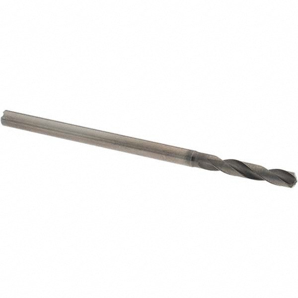 Screw Machine Length Drill Bit: 3.80 mm (0.1496) Dia, 140 deg, Solid Carbide