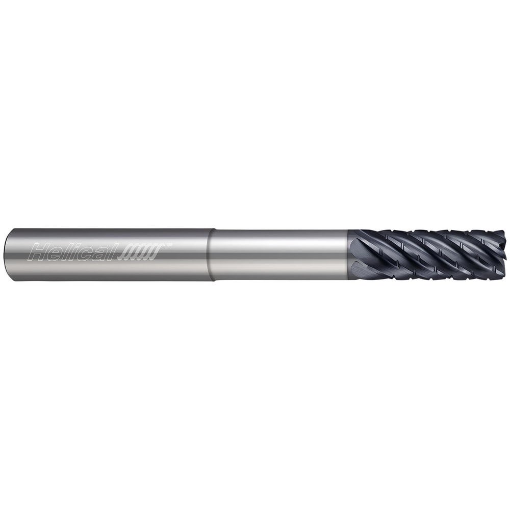 Corner Radius End Mill: 1/4