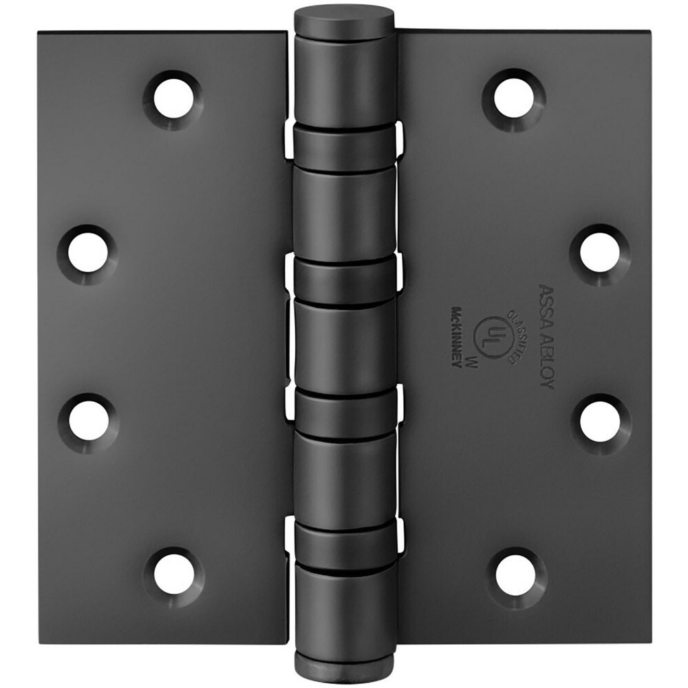 Commercial Hinges; Mount Type: Full-Mortise ; Hinge Material: Non Ferrous Material ; Length (Inch): .134 ; Finish: Black Suede Powder ; Door Leaf Height (Decimal Inch): .134 ; Door Leaf Width (Decimal Inch): .134