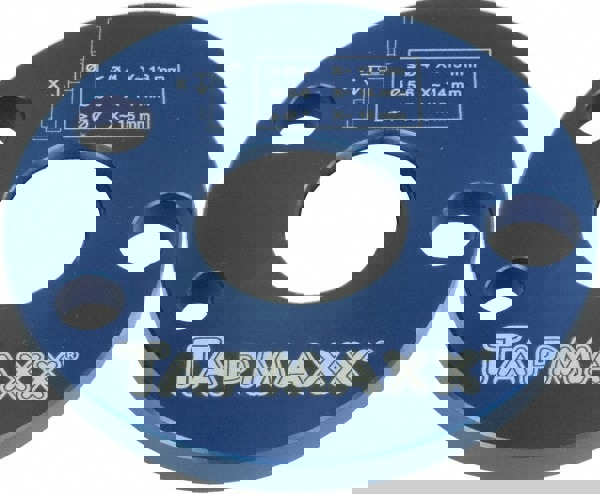 Tap Cleaner, Lubricator & Accessories; Type: Base Plate ; For Use With: Tapmaxx