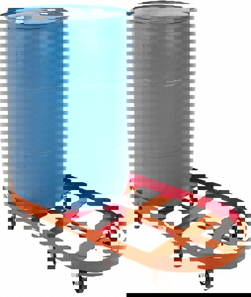 Drum Caddy: (2) 30 gal Drum