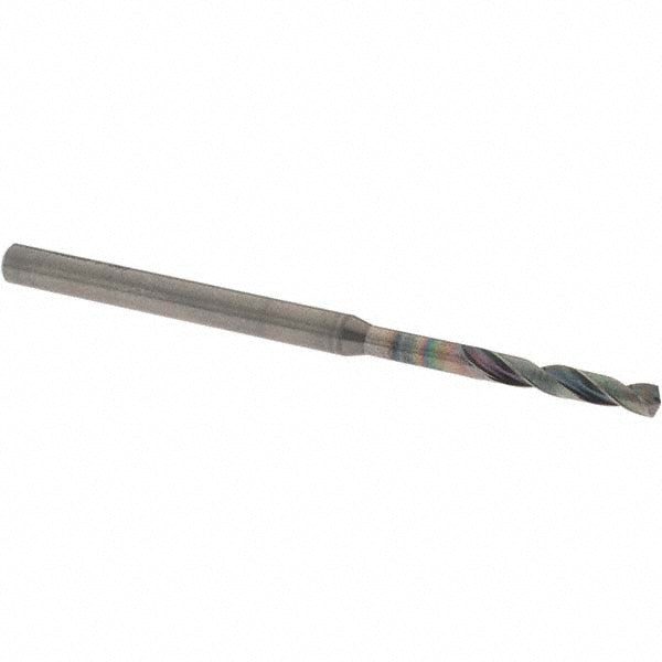 Screw Machine Length Drill Bit: 3.00 mm (0.1181) Dia, 140 deg, Solid Carbide
