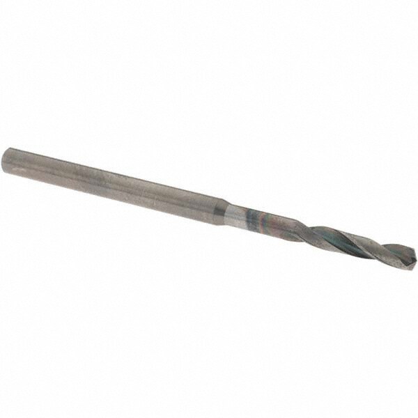 Screw Machine Length Drill Bit: 3.30 mm (0.1299) Dia, 140 deg, Solid Carbide