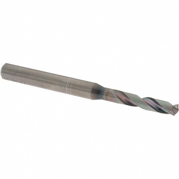 Screw Machine Length Drill Bit: #16 (0.1772) Dia, 140 deg, Solid Carbide